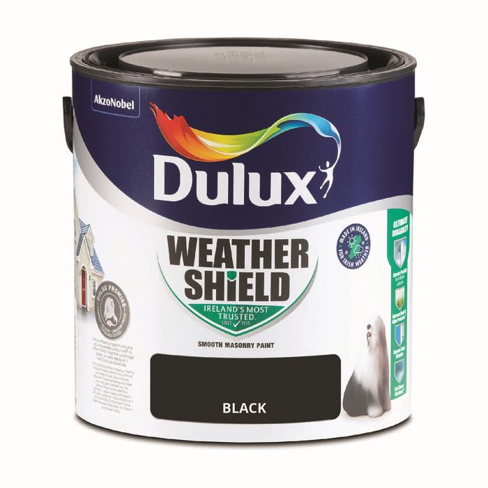Picture of 2.5ltr Dulux Weathershield Black