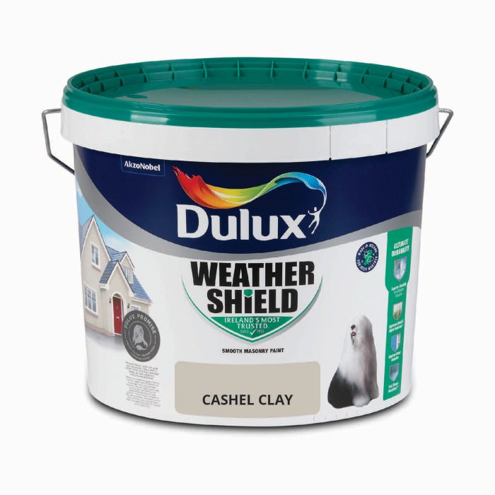 Picture of 10ltr Dulux Weathershield Cashel Clay