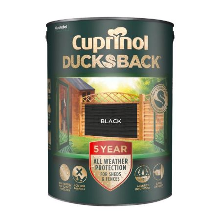 Picture of 5lt Cuprinol Ducksback Black