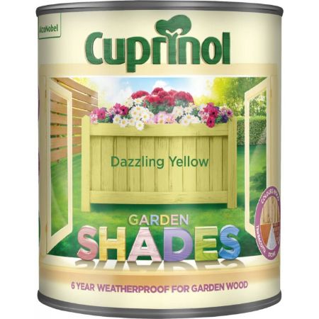 Picture of 1lt Cuprinol  Garden Shades Dazzling Yellow
