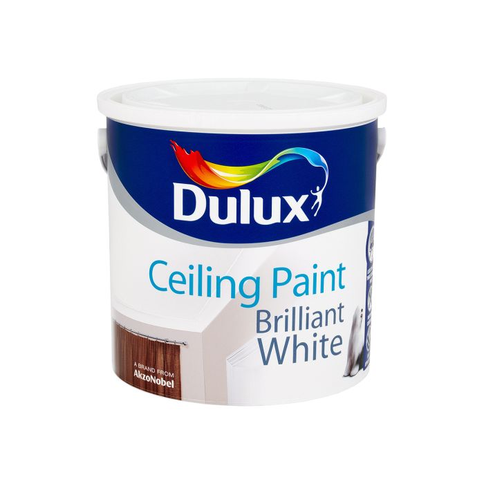 Picture of 2.5ltr Dulux Ceiling Paint Pure Brilliant White