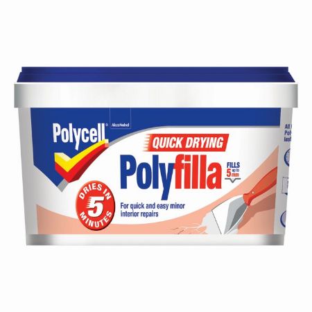 Picture of 500gm Polycell Multi Polycellrpose Quick Dry Polyfilla Tub