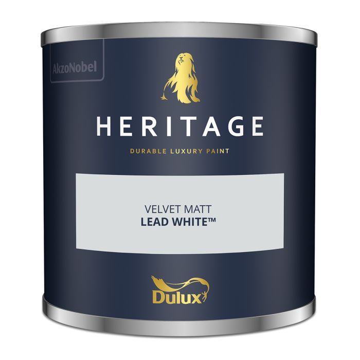 Picture of 125ml Dulux Heritage Tester Lead White