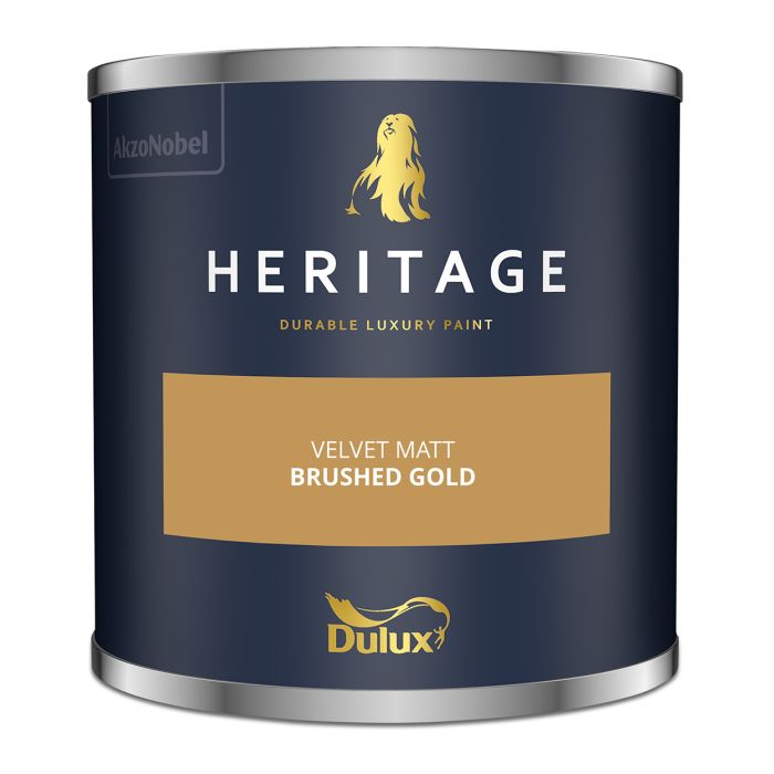 Picture of 125ml Dulux Heritage Tester Brushed Gold