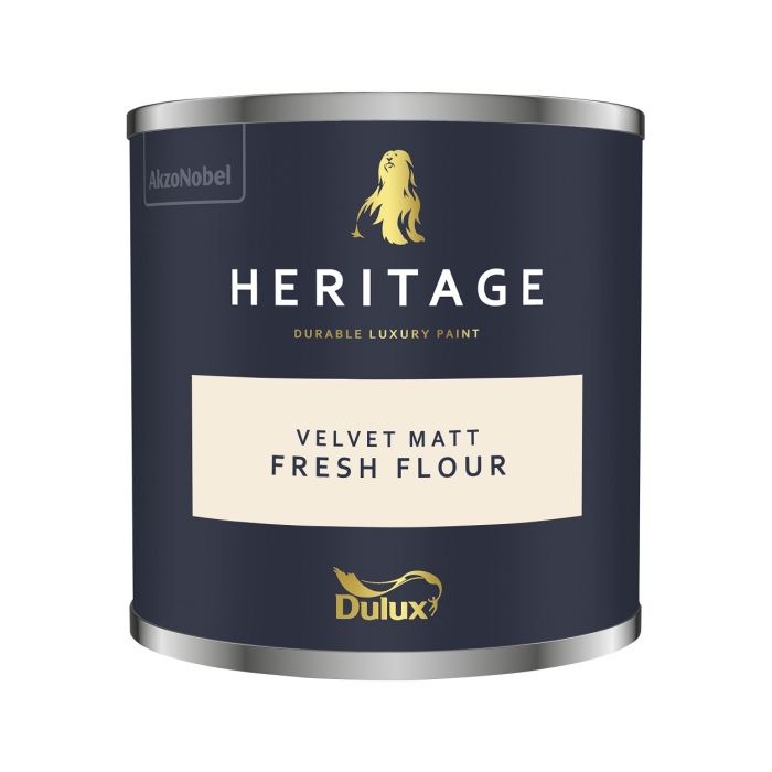 Picture of 125ml Dulux Heritage Tester Fresh Flour