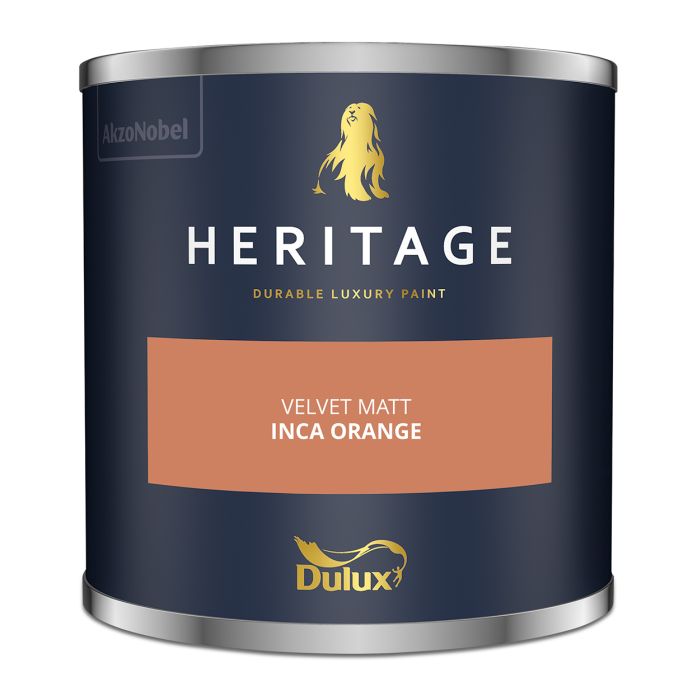 Picture of 125ml Dulux Heritage Tester Inca Orange
