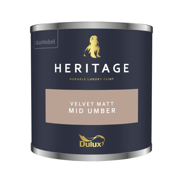 Picture of 125ml Dulux Heritage Tester Mid Umber