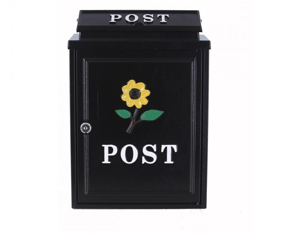 Picture of Yellow Sunflower Diecast Post Box