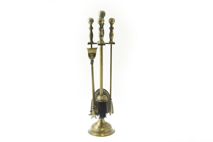 Picture of Antique Brass 25" Companion Set SL9890  