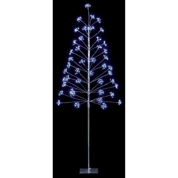 Picture of LED Microbrights Tree - Silver with White LEDs - 1.8m