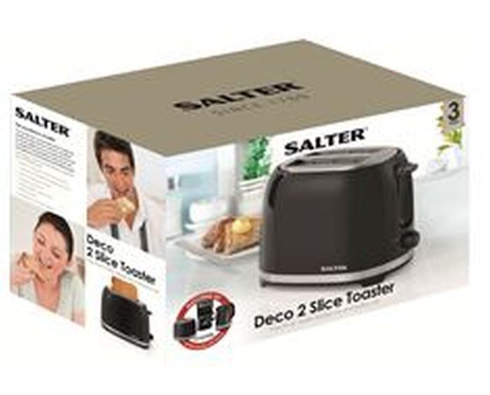 Picture of Salter Deco 2 Slice Toaster - Black