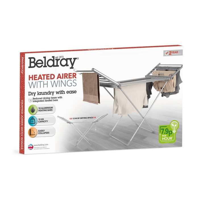 Picture of Beldray Electric Clothes Airer With Wings