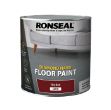 Picture of Ronseal 2.5ltr Diamond Hard Floor Paint Satin Tile Red