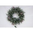 Picture of Berry Spruce Frosted Wreath - 60cm