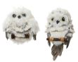Picture of 548610 Owl Grey 8cm 2 Assorted