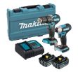 Picture of Makita Dlx2414st 18v Twin Pack Combi Drill & Impact Driver