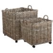 Picture of Medium Grey Basket Square Marcia