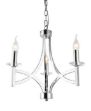 Picture of Chrome 3 Arm Candle Style Ceiling Light