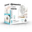 Picture of Daewoo 9" Desk Fan White
