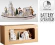 Picture of White LED Christmas House Scene - 39cm